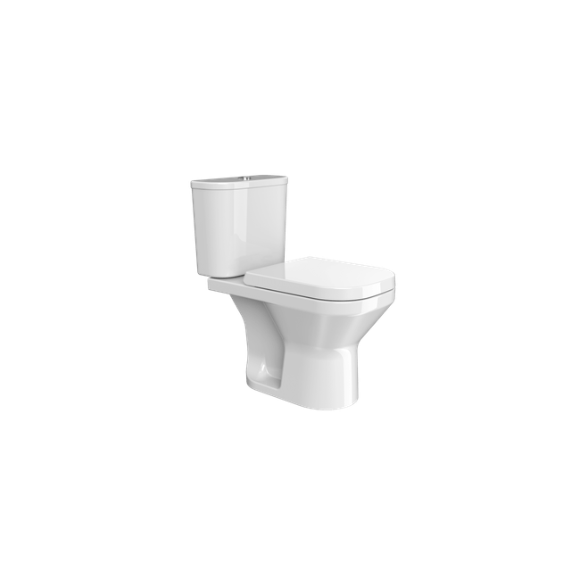 Kit Bacia Sanitária com Caixa Acoplada e Assento Span Flow Square - KOHLER