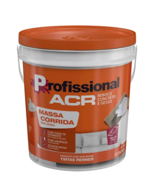 Massa Corrida Profissional 18L 27kg - RENNER