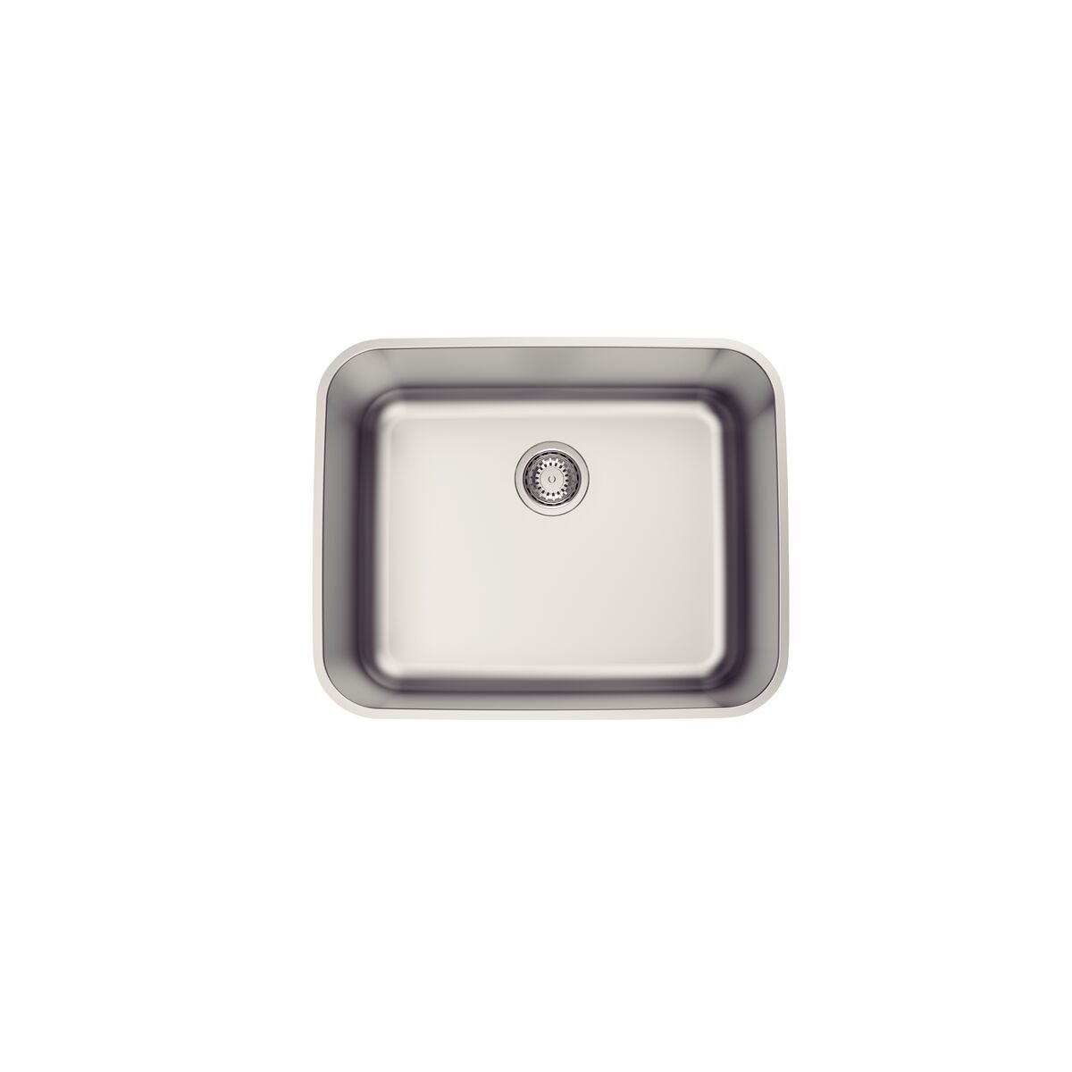 Cuba de Embuti em Aço Inox Escovado com Válvula 50x40cm Tramontina