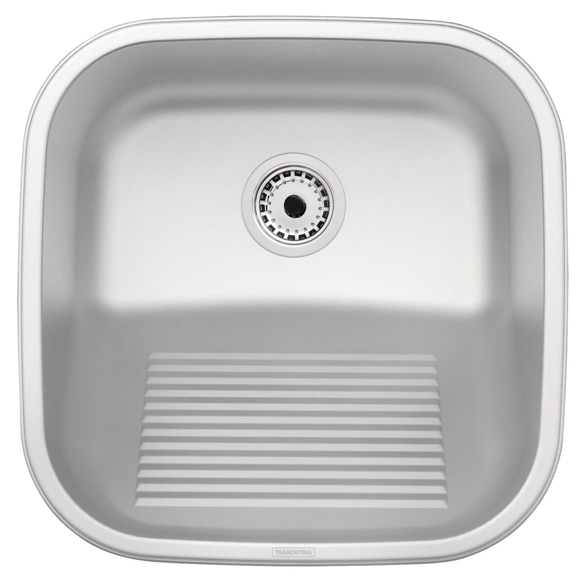 Tanque de Encaixe Hera Compact 23L em Aço Inox 40x40cm Tramontina