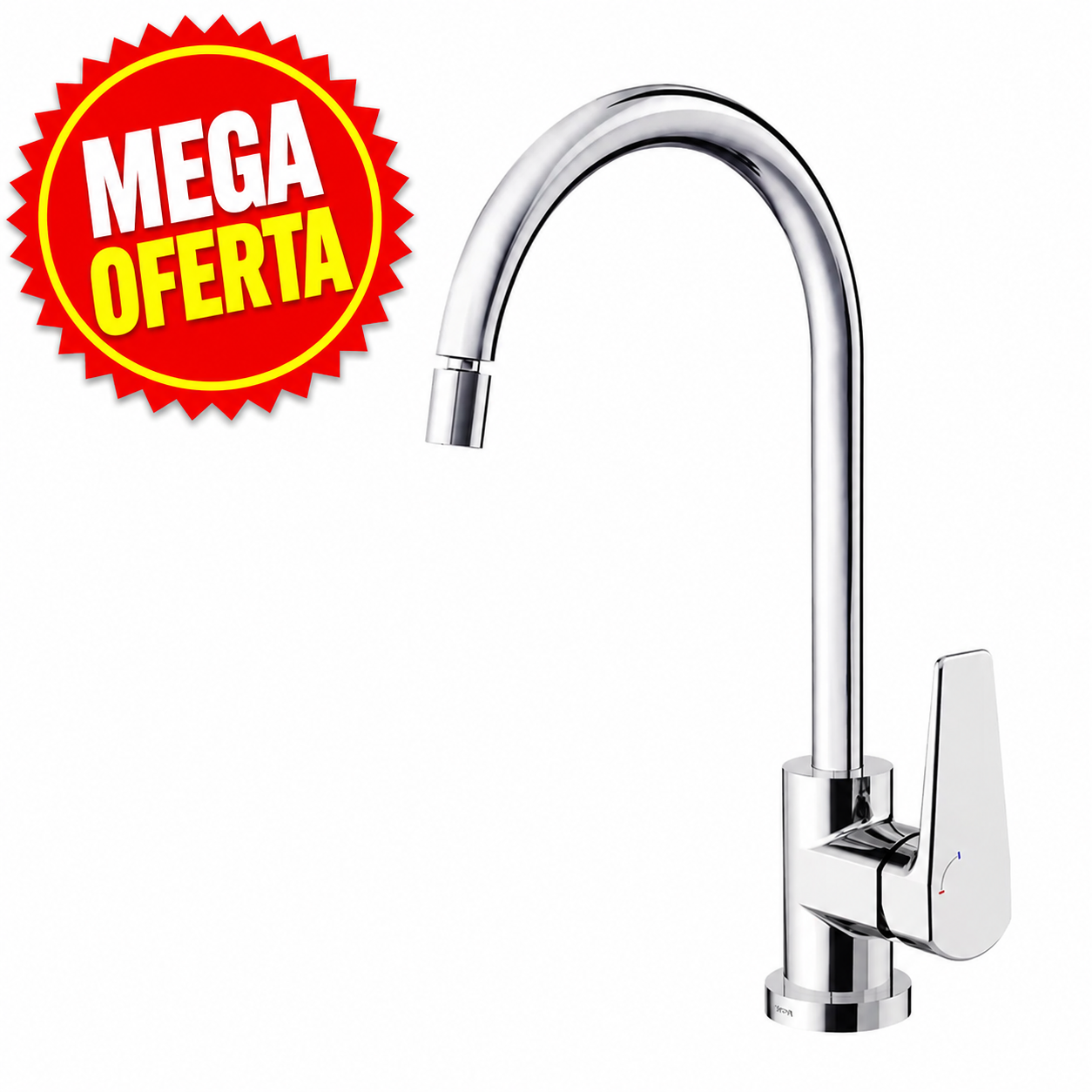 Misturador Monocomando para Cozinha Lift Cromado DOCOL