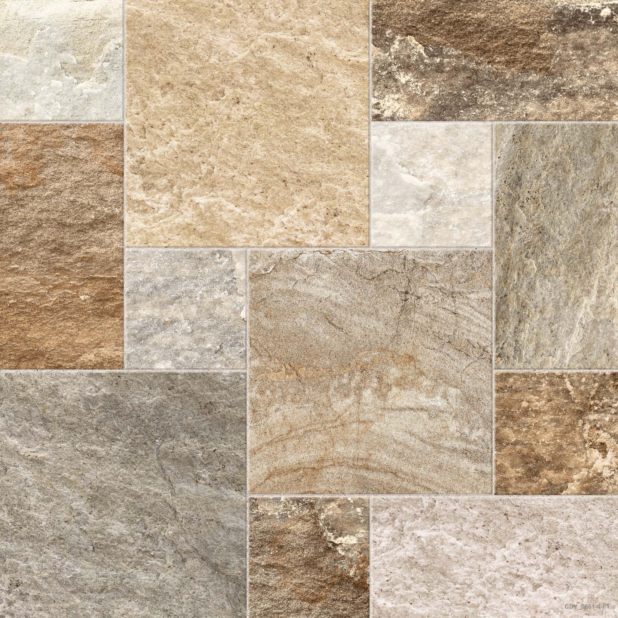Piso Carajás Brown 60 x 60 cm Embramaco